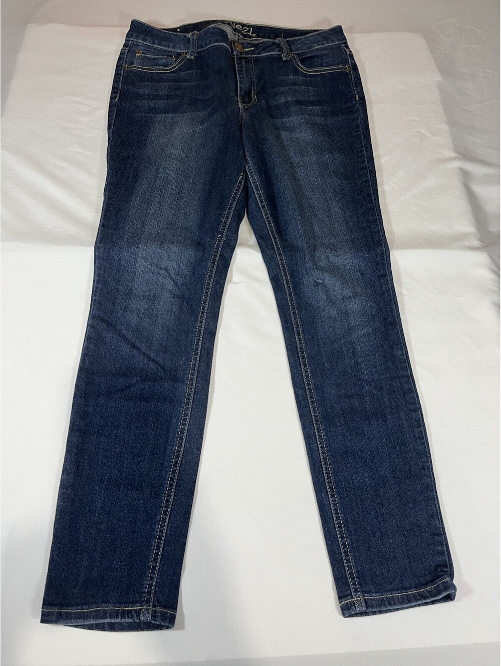 Rue21 Womens Jeans 12R High Rise Jegging Dark Wash Stretch Denim Y2K
